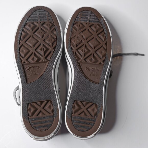 CONVERSE Chuck Taylor Silver Metallic Striped All Star Low Top Sneakers -Women 9 - Picture 9 of 10